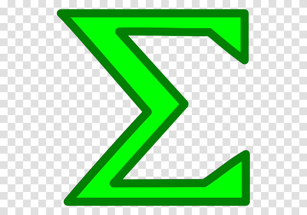 Download Sum Symbol Clipart Summation Mathematics Clip Art, Number, Recycling Symbol, Triangle Transparent Png