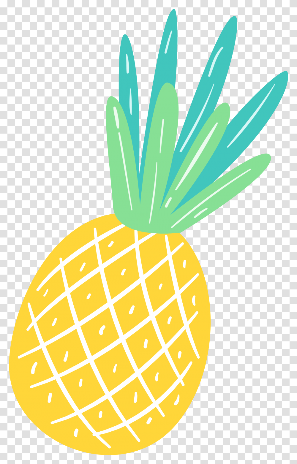 Download Summer Clipart Pineapple, Plant, Fruit, Food, Lamp Transparent Png