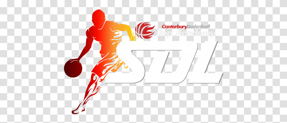 Download Summer Development League Do Basketball Players Flaming Basketball Player, Text, Symbol, Logo, Person Transparent Png