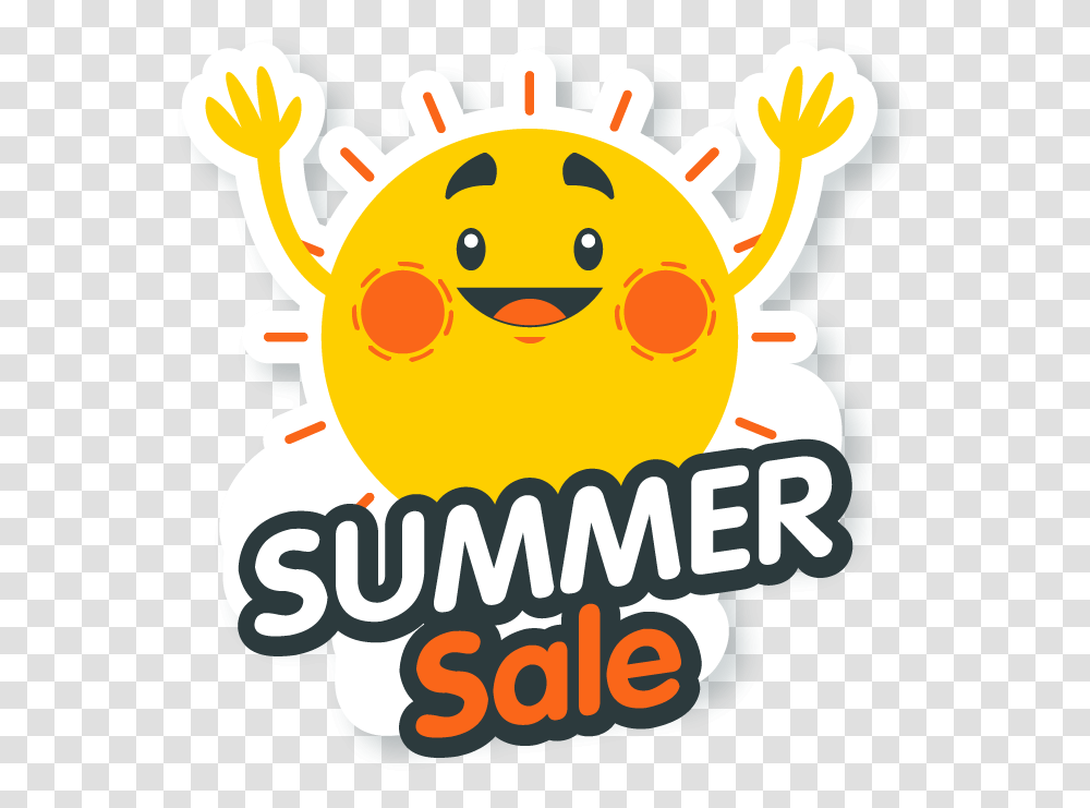 Download Summer Sun Clipart Summer Promo, Logo, Symbol, Graphics Transparent Png