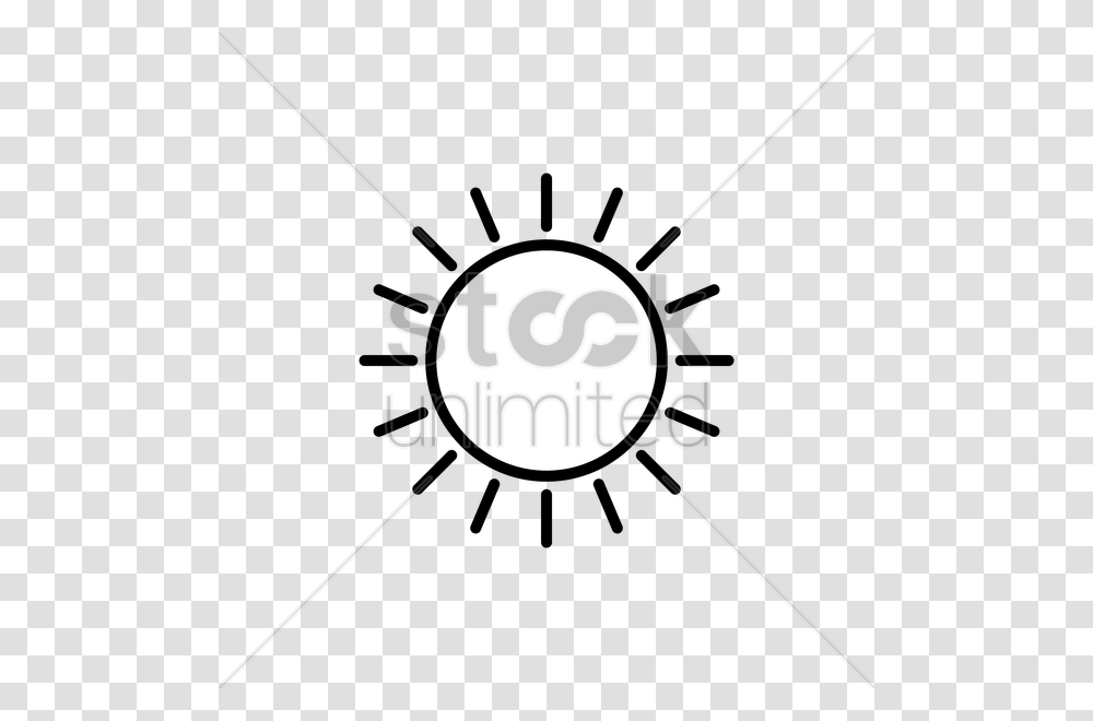 Download Sun Vector Outline Clipart Clip Art Illustration Circle, Lighting, Sport, Spotlight, Light Fixture Transparent Png