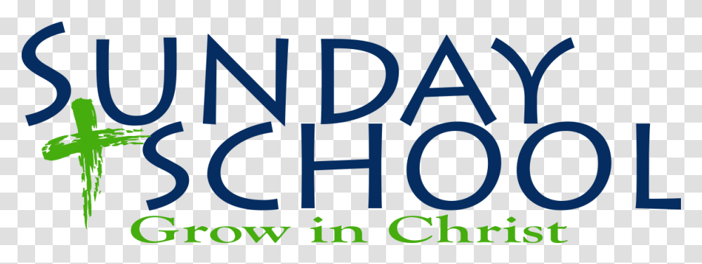 Download Sunday School Sunday School Grow In Christ, Word, Text, Alphabet, Number Transparent Png