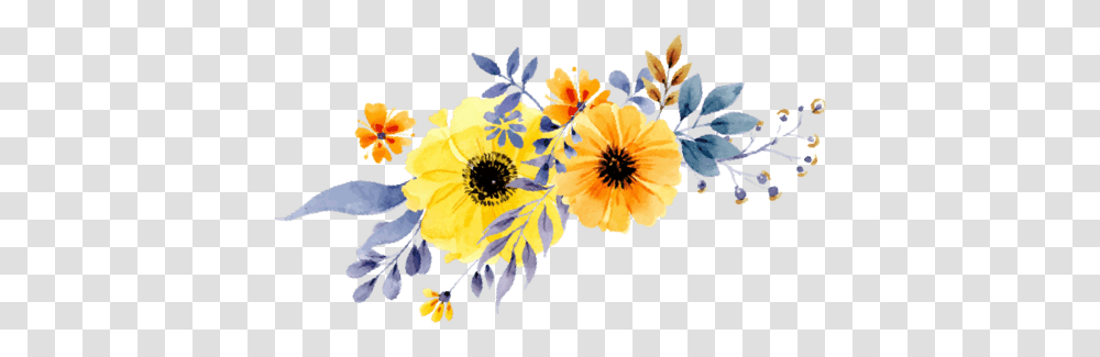 Download Sunflowers High Re Clip Watercolor Sunflowers, Plant, Graphics, Art, Petal Transparent Png