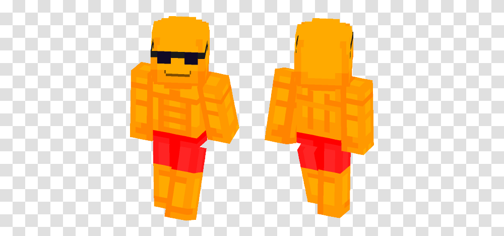 Download Sunglasses Emoji And An Update Minecraft Skin For Minecraft Skin Dark Arrow, Toy, Vest, Clothing, Apparel Transparent Png