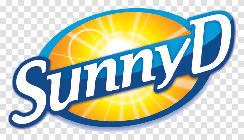 Download Sunny D Sunny D Logo, Symbol, Trademark, Text, Outdoors Transparent Png