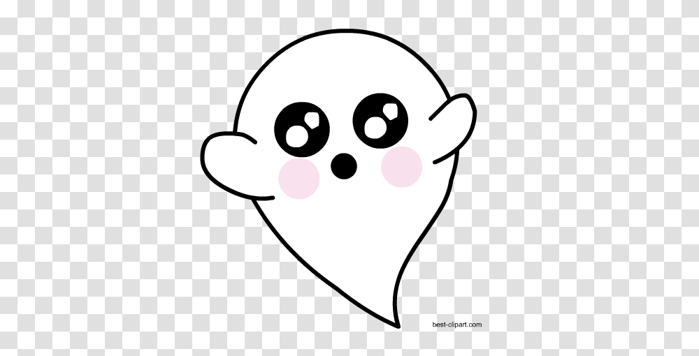 Download Super Cute Ghost Clip Art Free Animated Cute Ghost, Stencil, Snowman, Winter, Outdoors Transparent Png