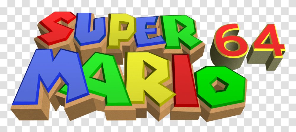 Download Super Mario 64 N64 Logo Super Mario 64 Logo, Number, Symbol ...