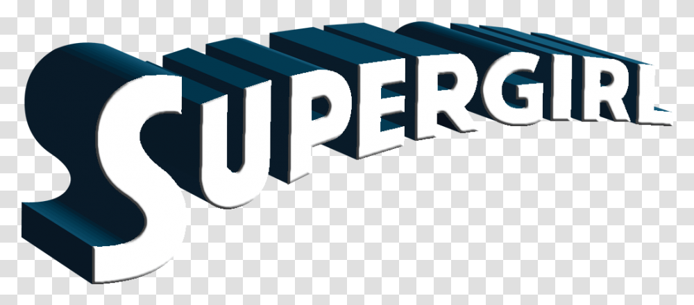 Download Supergirl Cw Logo Supergirl Font, Word, Symbol, Trademark, Text Transparent Png