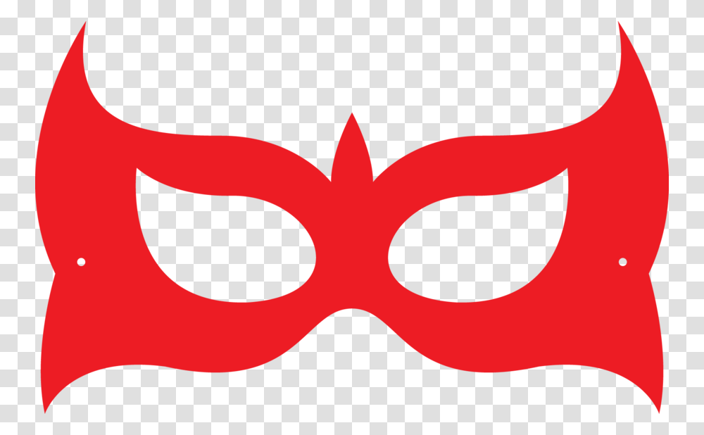 Download Supergirl Mask Printable Clipart Mask Superhero Blindfold Transparent Png
