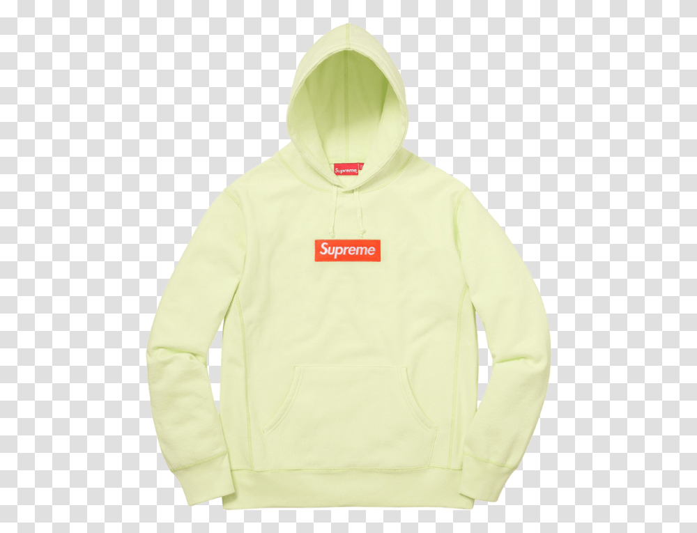 Download Supreme Box Logo Hooded Hoodie, Clothing, Apparel, Sweatshirt, Sweater Transparent Png