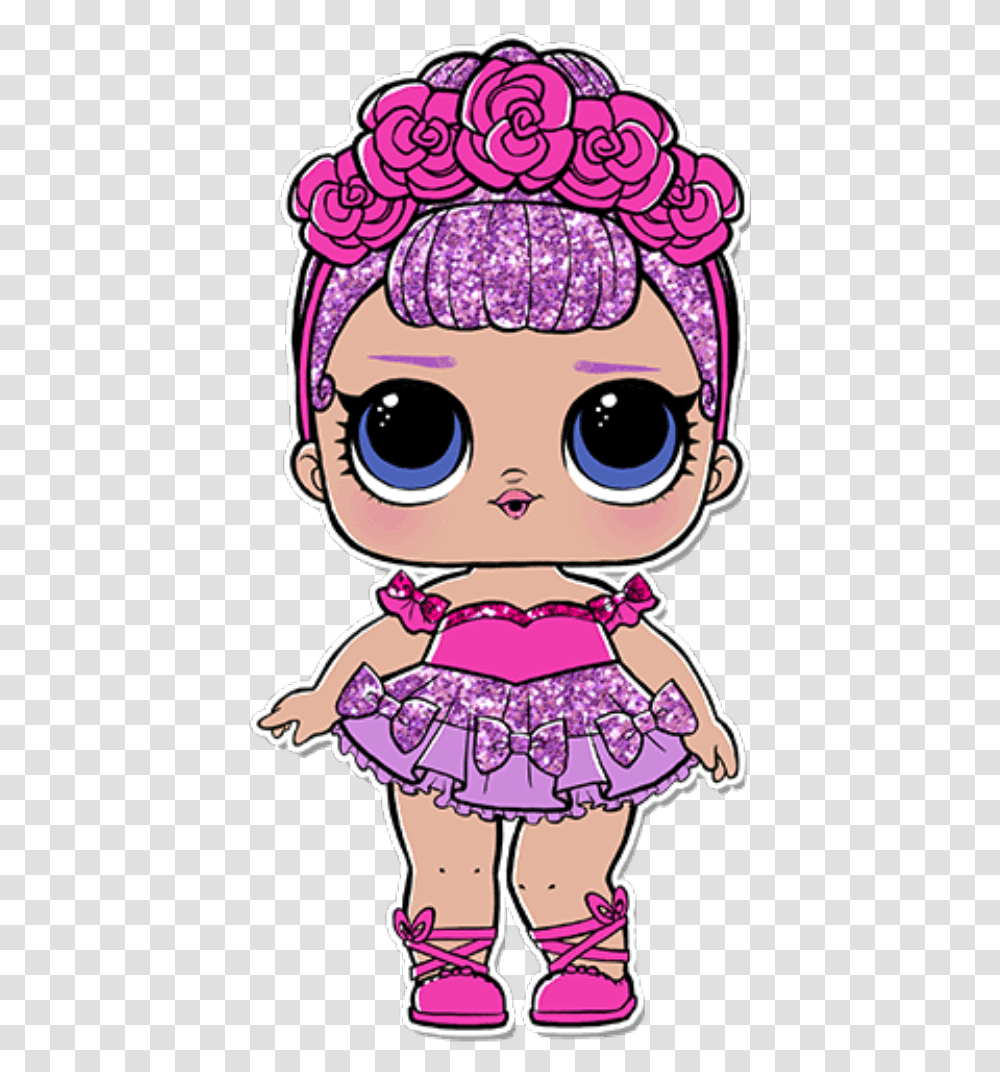 Download Surprise Birthday Sugar Queen Lol Doll, Toy, Art Transparent Png
