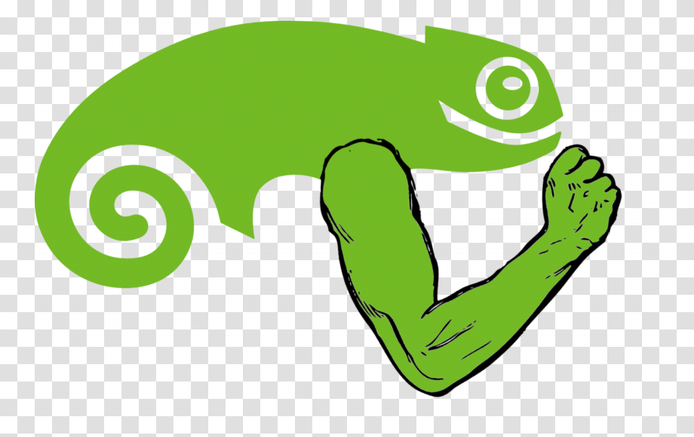 Download Suse Logo Clipart Suse Linux Distributions Opensuse, Animal, Wildlife, Amphibian, Reptile Transparent Png