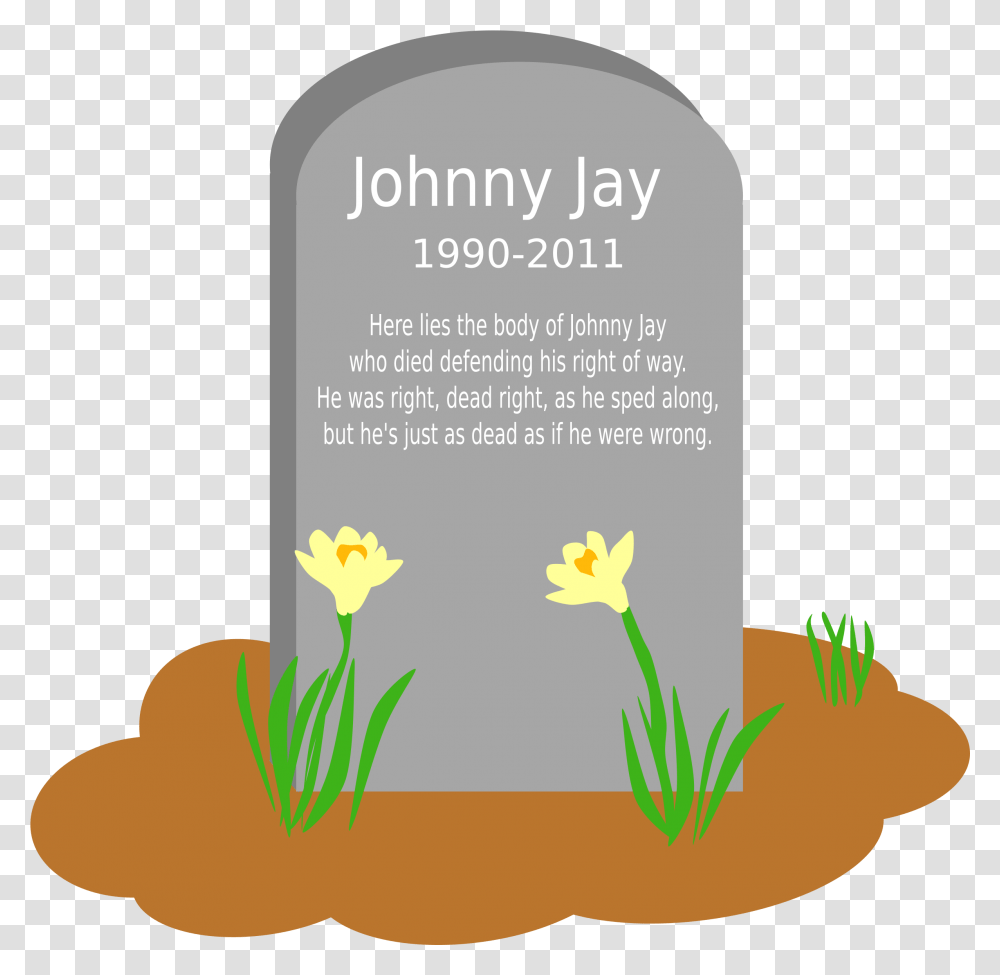 Download Svg Freeuse Stock Grave With Flowers Clipart Grave, Plant, Blossom, Petal, Text Transparent Png