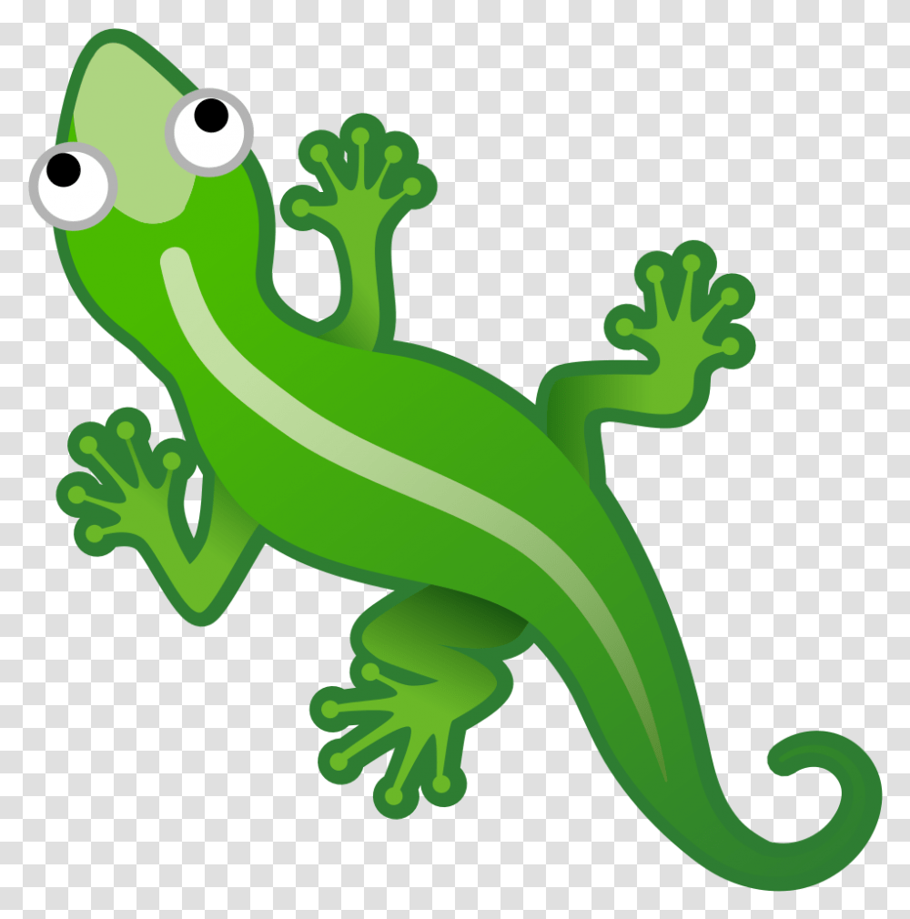 Download Svg Lizard Emoji, Gecko, Reptile, Animal, Green Lizard Transparent Png