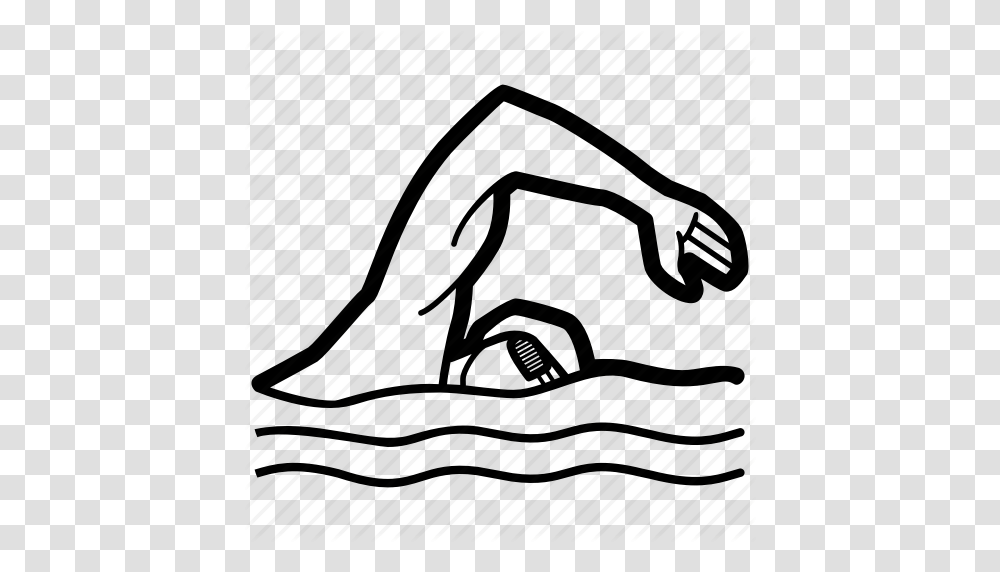 Download Swimming Drawing Clipart Swimming Drawing Clip Art, Piano, Tool, Chain Saw Transparent Png