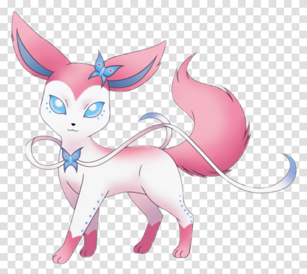 Download Sylveon And Espeon Best Friends Drawing, Mammal, Animal, Stomach, Kangaroo Transparent Png
