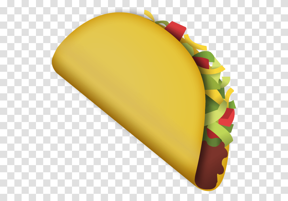 Download Taco Emoji Icon Emoji Island, Hot Dog, Food Transparent Png