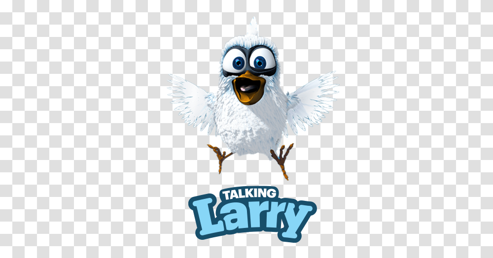 Download Talking Larry Talking Tom And Friends Larry, Bird, Animal, Beak, Dodo Transparent Png