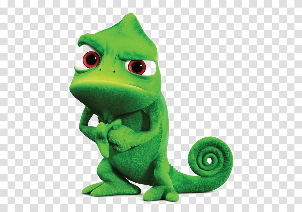 Download Tangled Lizard Game Video Rapunzel The Rider Hq Pascal Tangled, Toy, Reptile, Animal, Green Lizard Transparent Png