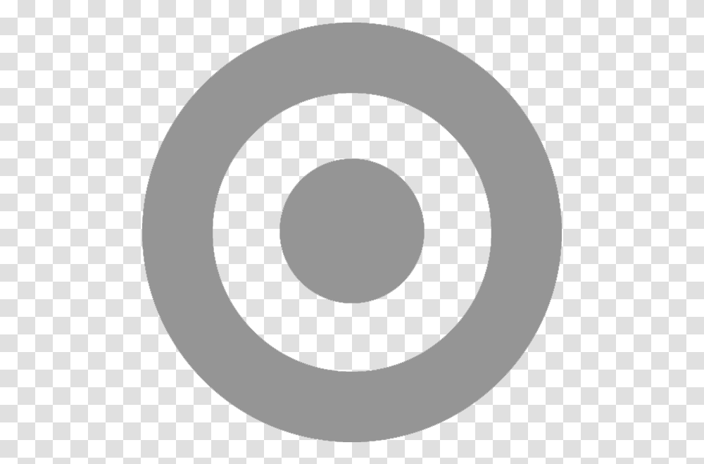 Download Target Logo Circle Full Size Image Pngkit Icon Grey Circle, Text, Number, Symbol, Alphabet Transparent Png