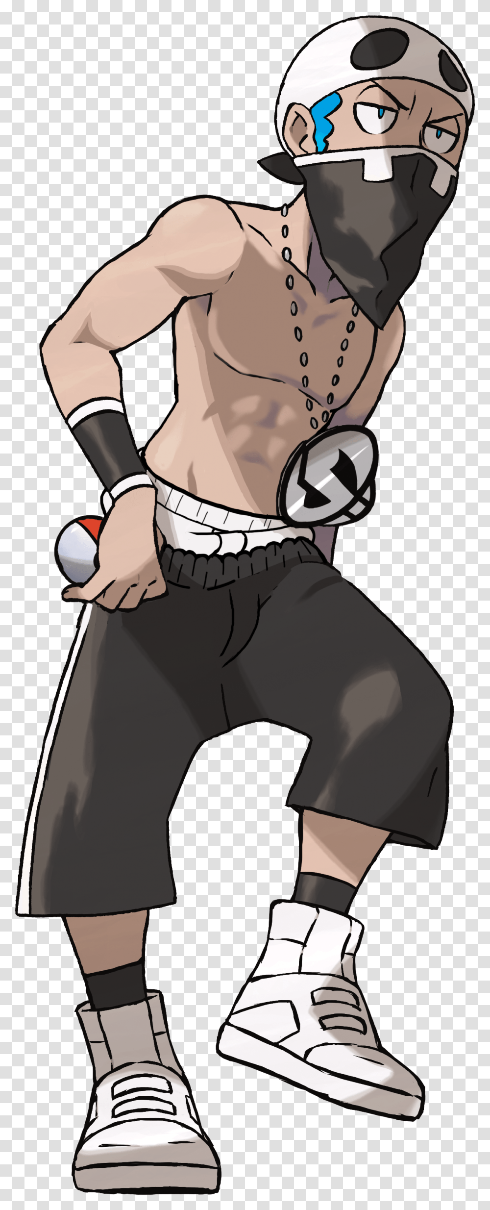 Download Team Skull Images Pokemon Team Skull Grunt, Person, Clothing, People, Sport Transparent Png