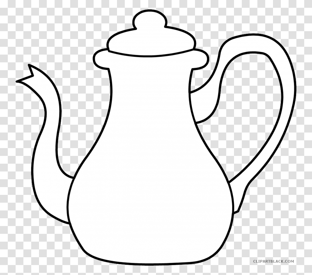 Download Teapot Coloring Sheets Clipart Teapot Coloring Book Clip, Pottery, Jug Transparent Png