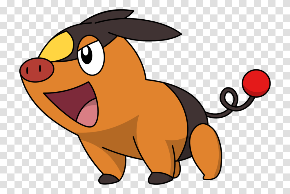 Download Tepig Tough Pokemon Tepig Shiny Full Size Black And Orange Cat Pokemon, Animal, Mammal, Rodent, Wildlife Transparent Png