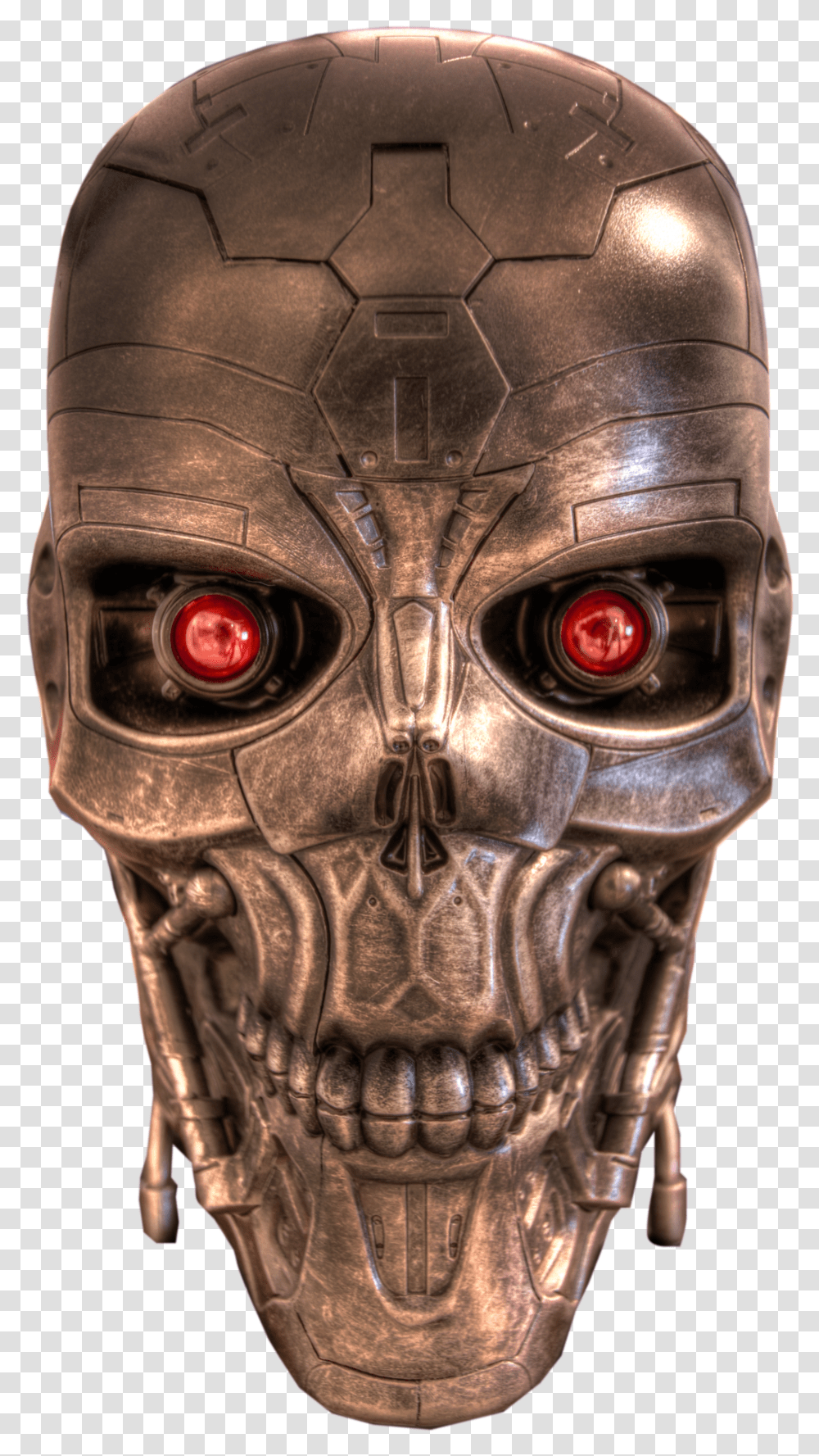 Download Terminator Skull Image For Free Robot Head Bg, Helmet, Clothing, Apparel, Mask Transparent Png