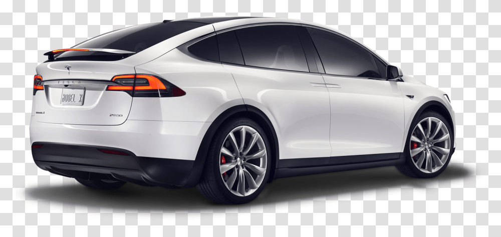 Download Tesla Model X From Side Image For Free Car With Doors That Lift Up, Vehicle, Transportation, Automobile, Sedan Transparent Png