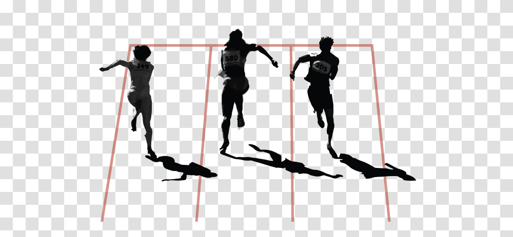 Download The 100 Metre Sprint Where You Get To Choose The Track And Field, Person, Pole Vault, Sport, Acrobatic Transparent Png