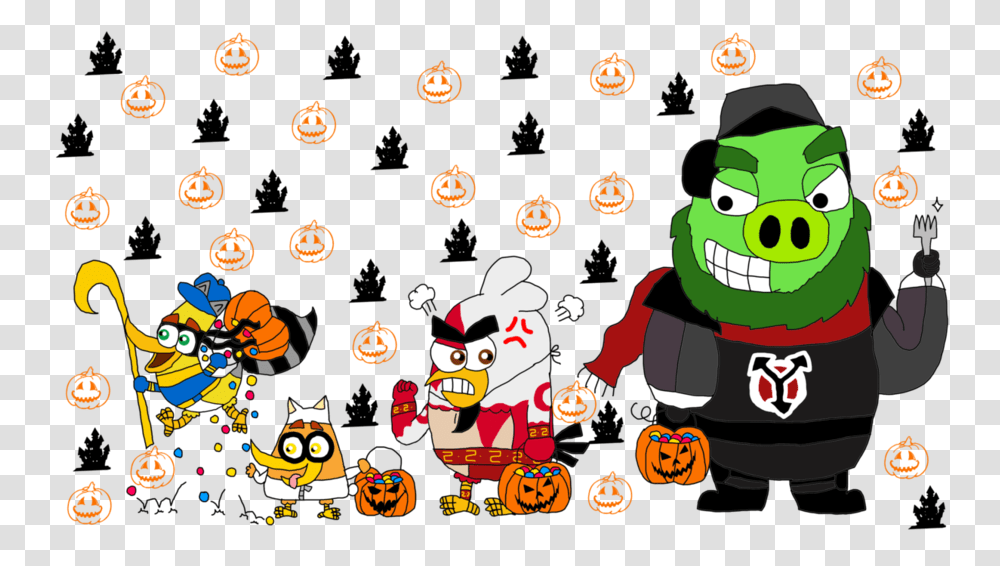 Download The Angry Birds Movie Clipart Bad Piggies, Halloween, Plant, Doodle Transparent Png