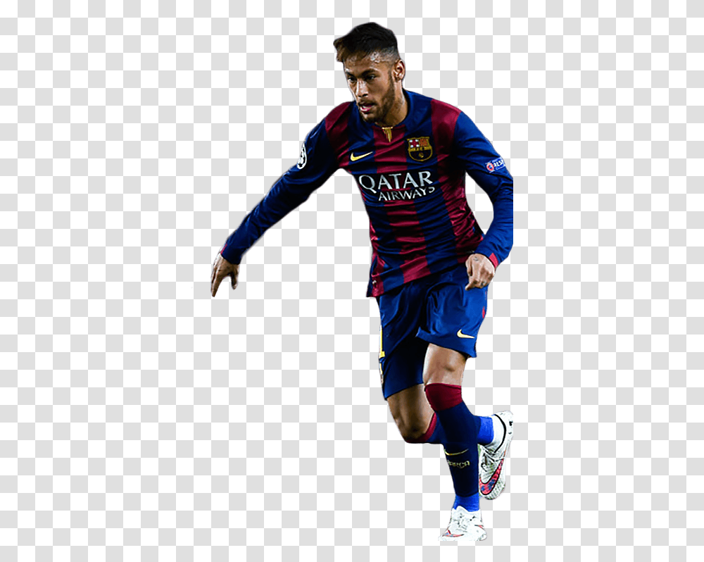 Download The Billion Football Game Discover The Riches Neymar Barcelona, Person, People, Sport Transparent Png