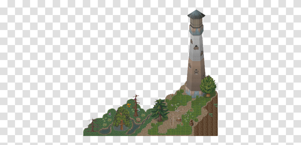 Download The Cliff Lighthouse Area Lighthouse On A Cliff Lighthouse, Architecture, Building, Tower, Beacon Transparent Png