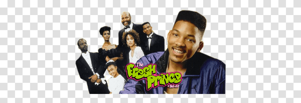 Download The Fresh Prince Of Bel Fresh Prince Of Bel Air, Person, People, Family, Advertisement Transparent Png