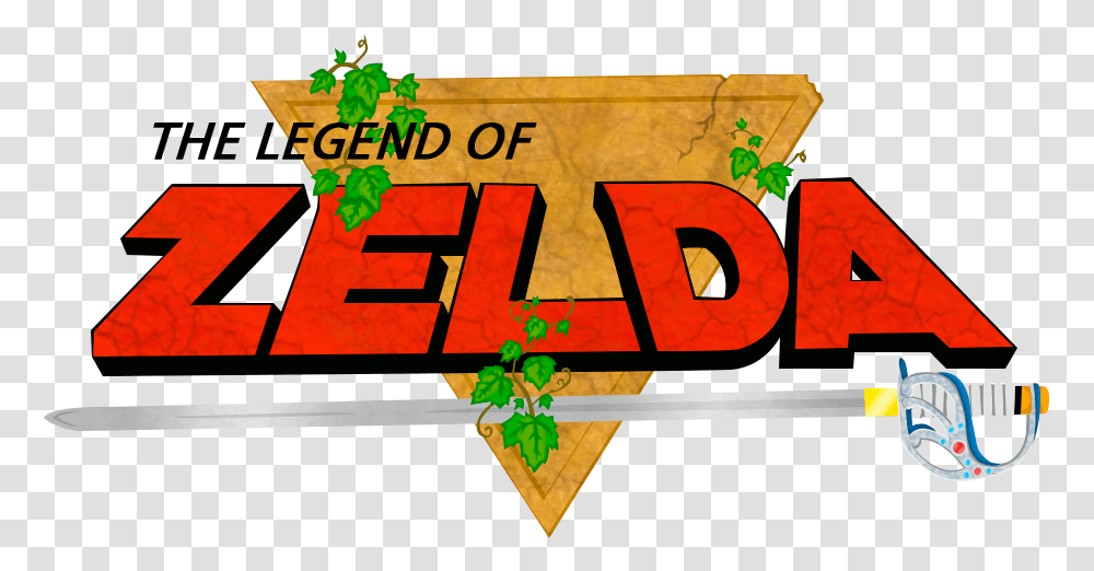 Download The Legend Of Zelda Logo Photos For Designing Legend Of Zelda, Label, Plant, Alphabet Transparent Png