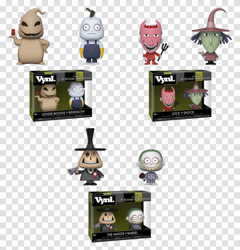 Download The Nightmare Before Christmas Funko Vynl Complete Nightmare Before An Christmas Toys, Final Fantasy, Super Mario Transparent Png