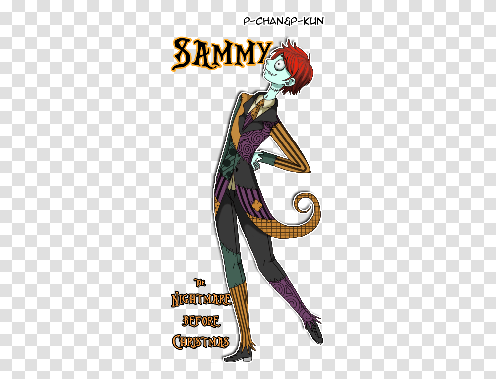 Download The Nightmare Before Christmas Male Sally Nightmare Before Christmas, Clothing, Animal, Person, Sea Life Transparent Png