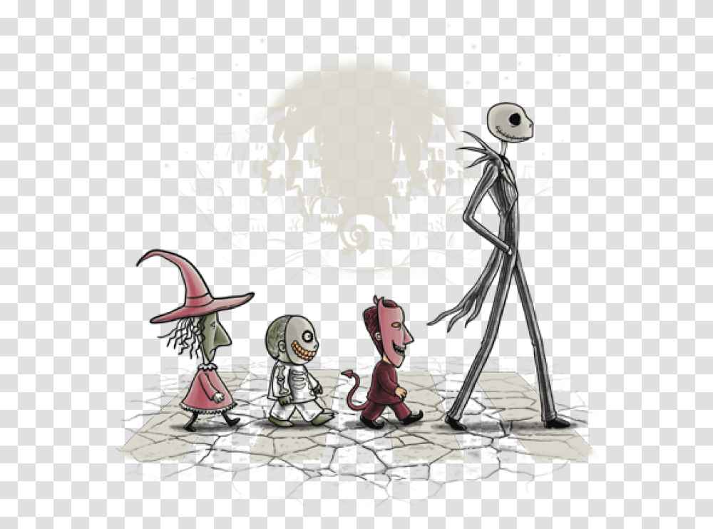 Download The Nightmare Before Christmas, Person, Silhouette, Bird, Poster Transparent Png