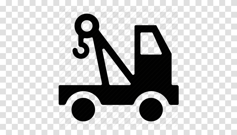 Download The Noun Project Clipart Car Tow Truck Clip Art Car, Piano, Leisure Activities, Musical Instrument, Vehicle Transparent Png