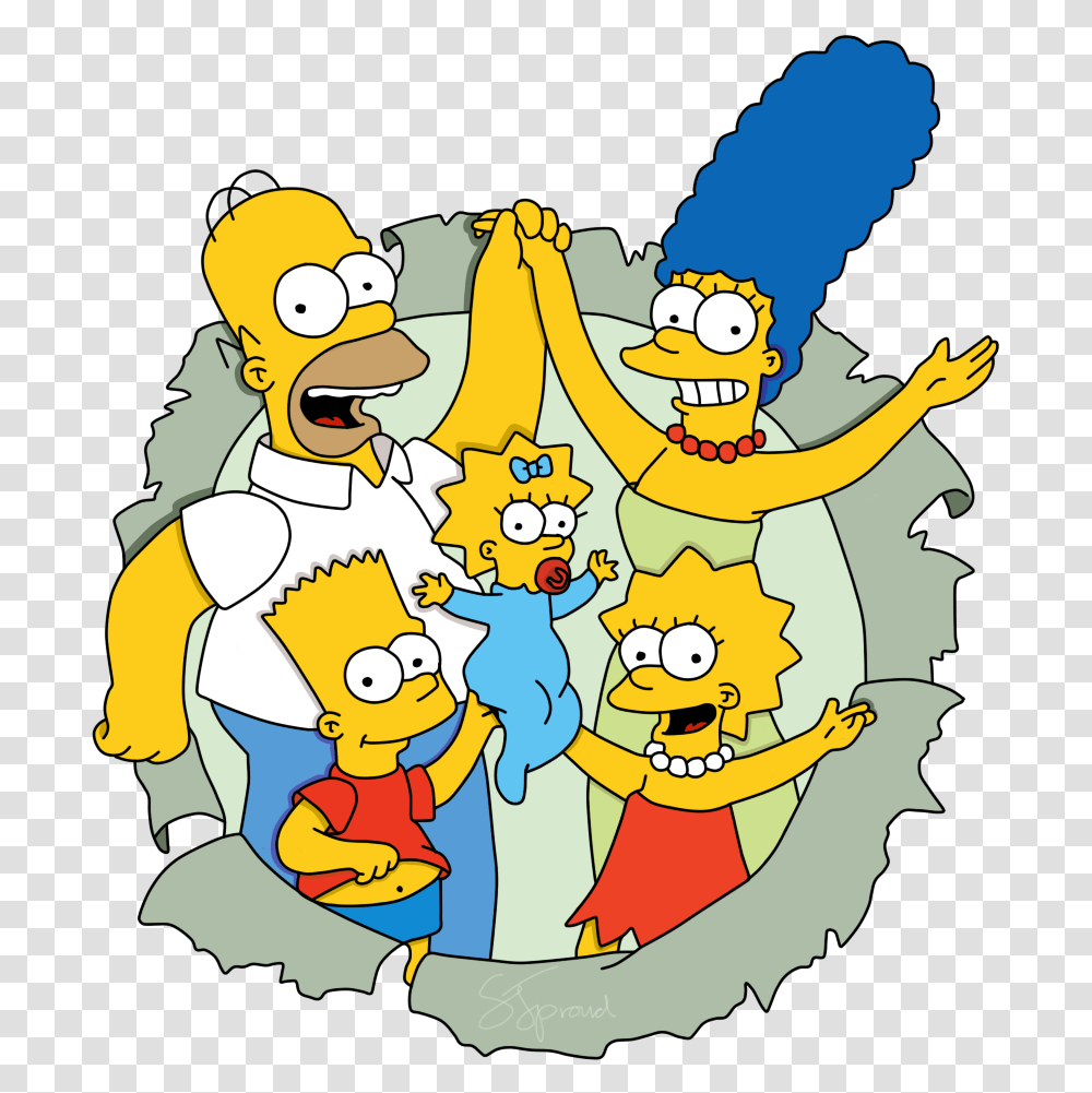 Download The Simpsons Image Simpson, Doodle, Drawing Transparent Png