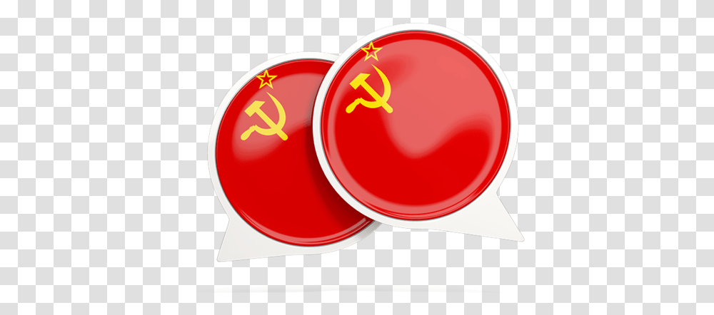 Download The Soviet Union Clipart Flag Circle, Plant, Food, Fruit, Cherry Transparent Png