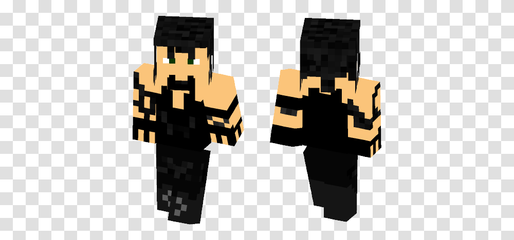 Download The Undertaker No Hat Wwe Minecraft Skin For Free Youtube Minecraft Skin, Rubix Cube Transparent Png