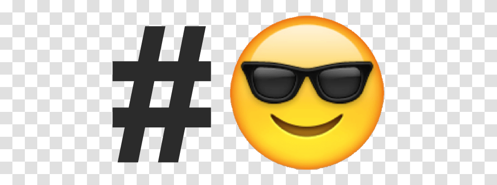 Download The Year's Most Popular Emojis And Hashtags Emoji Cool Faces, Helmet, Clothing, Apparel, Pac Man Transparent Png