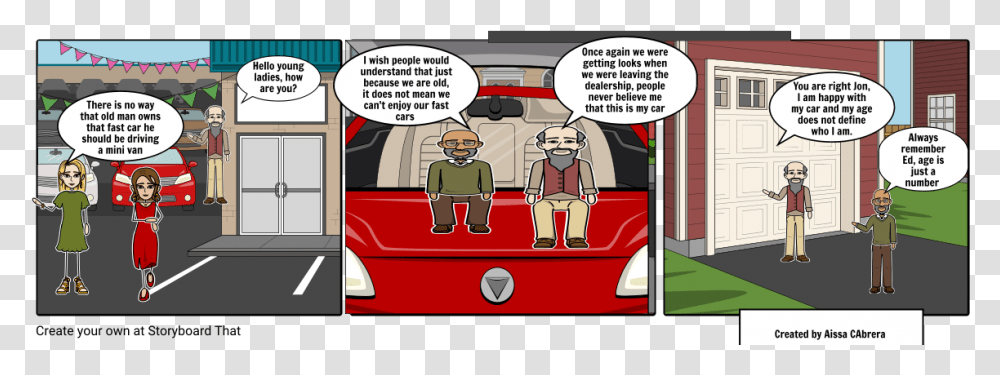 Download There Is No Way That Old Man Owns Fast Car He Cartoon, Comics, Book, Person, Human Transparent Png
