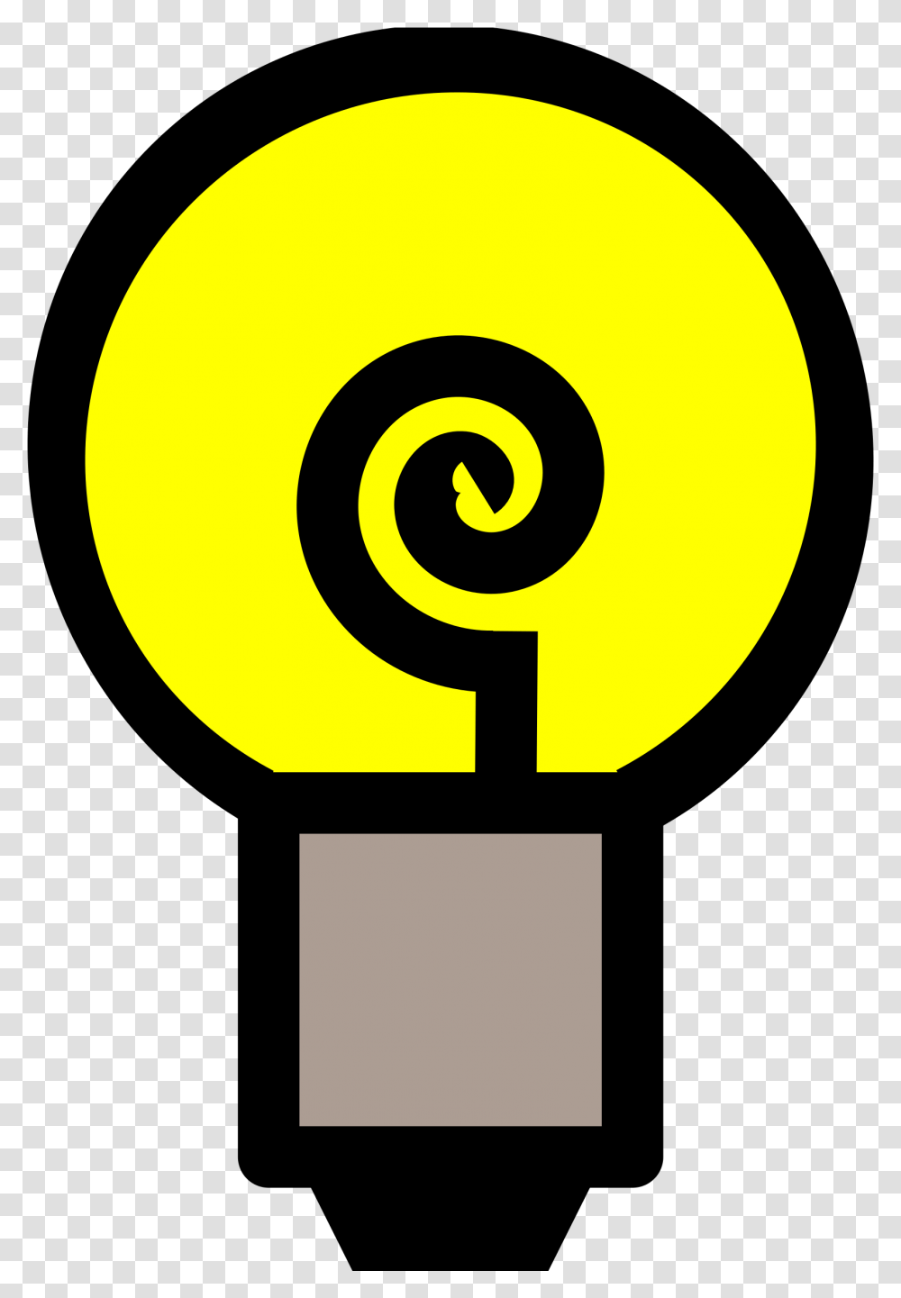 Download This Free Icons Design Of Traditional Lightbulb Incandescent Light Bulb, Spiral, Tennis Ball, Sport, Sports Transparent Png