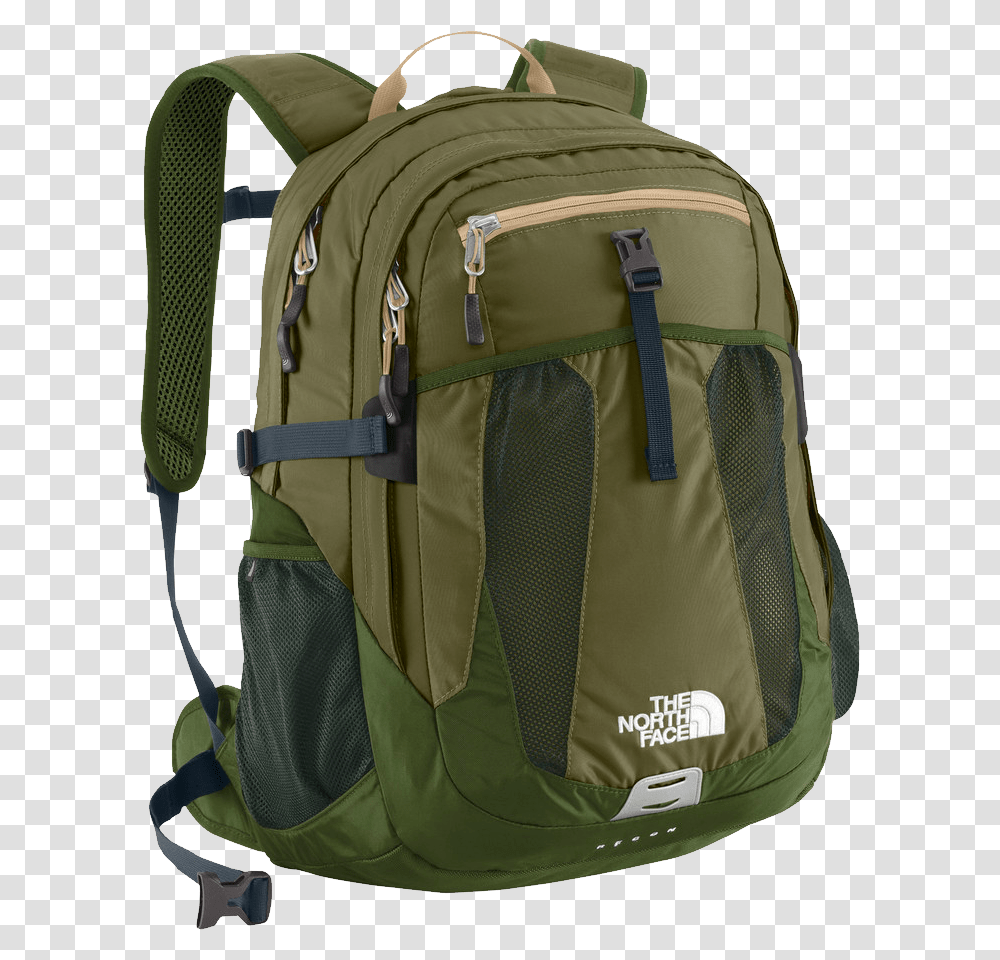 Download This High Resolution Backpack Clipart North Face Olive Green Backpack Transparent Png