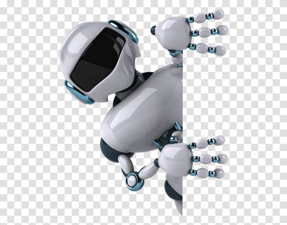 Download Three Dimensional Space Robotics Robot Computer Robots, Helmet, Clothing, Apparel Transparent Png