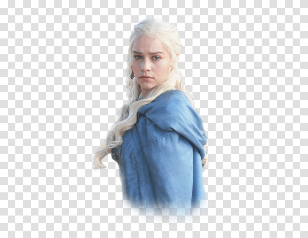 Download Thrones Color Of Clarke Hair Game Human Hq Game Of Thrones Dragon Fire Command, Clothing, Person, Sleeve, Fashion Transparent Png