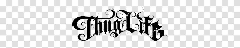 Download Thug Life Meme Free Image And Clipart, Gate, Label, Calligraphy Transparent Png
