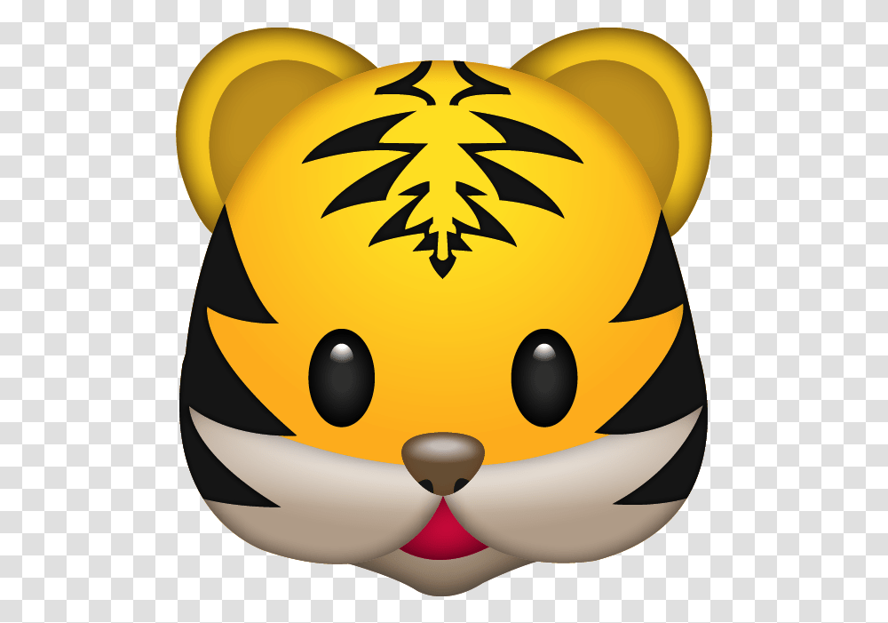 Download Tiger Emoji Image In Tiger Emoji, Plant, Outdoors, Pillow, Cushion Transparent Png